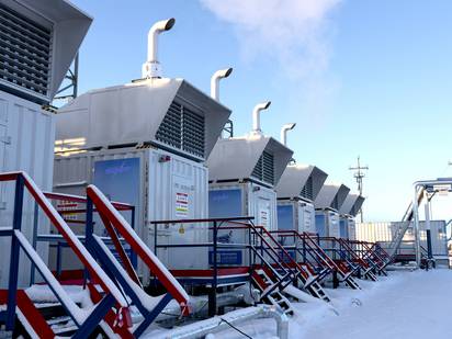 ГПЭС КП-407б Тагринского месторождения 7 МВт